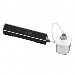 Small Size Household Food Full Automatic Vacuum Sealer Machine For Dry Wet Food Preservation