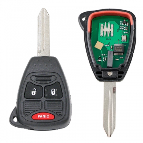 MK320005 2+1 Buttons Head Key 315/433mhz id46 Chip for D-odge Dakota  C-hrysler Aspen  OHT692427AA
