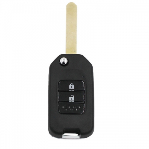 MK180011 2 button Flip Key 433mhz ID47 Chip for Honda New FIT XRV Car Key Fob