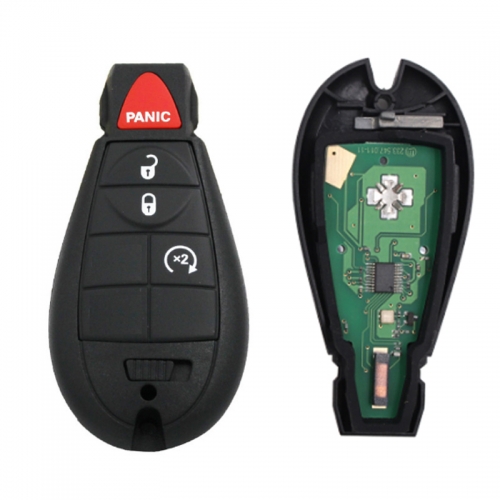 MK300021 3+1 Buttons 433mhz id46 PCF7941 Remote Fobik for Jeep Car Key Fob M3N5WY783X IYZ-C01C Grand Cherokee Wholesale Car Keys 