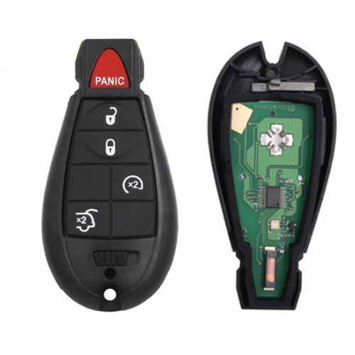 MK300022 4+1 Buttons 433mhz id46 PCF7941 Remote Fobik for Jeep Car Key Fob M3N5WY783X IYZ-C01C Grand Cherokee Wholesale Car Keys 