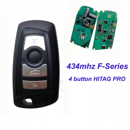 MK110031 Original 434MHz 4 Buttons Smart Key Keyless GO for BMW F-Series EWS 5 Transponder PCF7953 HITAG PRO