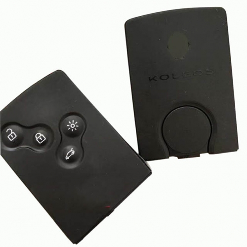 MK230004 Original 4 Button 433MHZ Card Remote Key for R-enault Koleos PCF7941 No Keyless