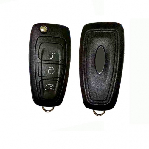 MK160018 3 button Flip Remote Control Car Key for Ford Transit Tulio 433MHZ 4D63 BK2T-15K601-AB