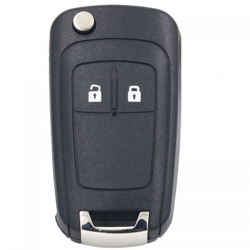 MK280026 2 Button 433MHz Remote Flip Key for Chevrolet Aveo Cruze spin Orlando ID46 Chip Foling Key Fob