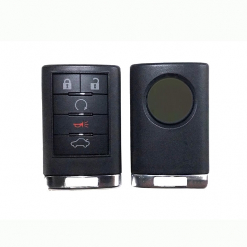 MK340008 4+1 Buttons 315mhz Remote Car Key Fob Control for C-adillac CTS DTS STS 0UC6000066 Auto Car Keys