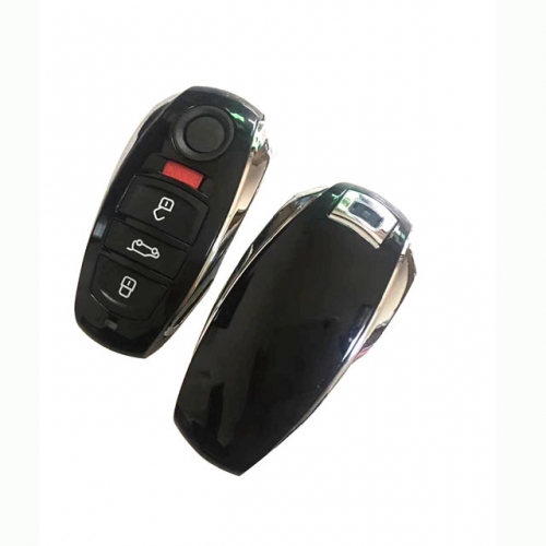 MK120013 315MHZ 3+1 Button Smart Card Remote Control for VW Tounreg 7P6 959 754 AR Keyless Go Proximity Key