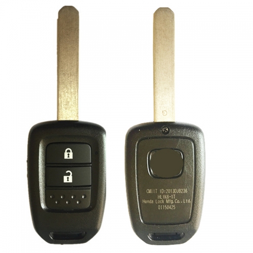 MK180018 Original 434mhz 2 Buttons Head Key Remote Keyless Entry Fob for Honda NEW Fit XRV HLIK6-1T ID47 G CHIP