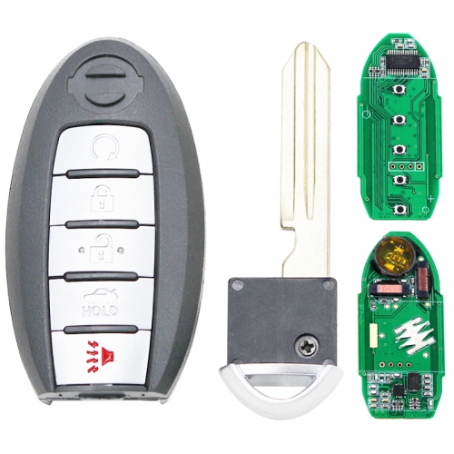 MK210035 4+1 Button Smart Remote 433MHz id47 Chip Remote Key Fob For N-issan Altima Maxima 2013 2014 2015 S180144020 KR5S180144014