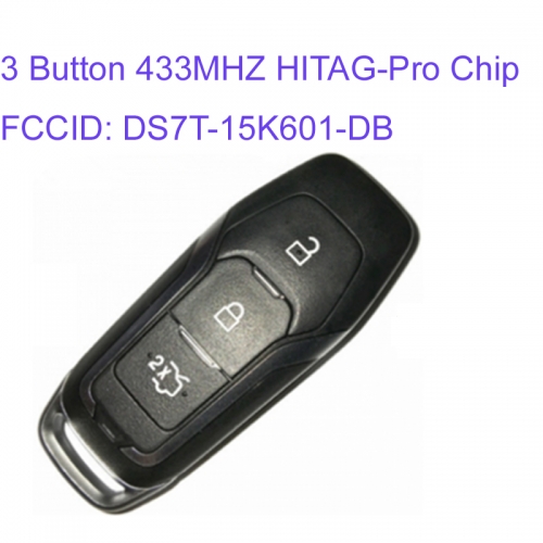 MK160044 Original 3 Button 433MHZ HITAG-Pro Chip Smart Key For Ford Mondeo DS7T-15K601-DB Key Fob