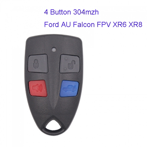 MK160074 4 Buttons Remote Control Key Fob 304MHZ For Ford AU Falcon FPV XR6 XR8 2 & 3 Series 1999 2000 2001 2002 Keyless Entry