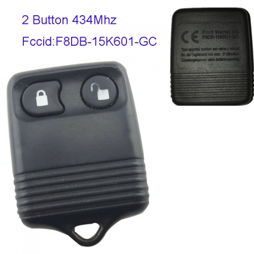 MK160078 2 Button 434Mhz Remote Key for Ford Maverick Transit F8DB-15K601-GC Car Key Remote Fob