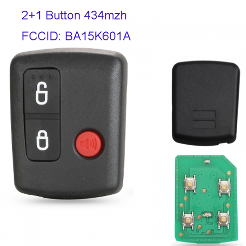 MK160072 433MHZ 2+1 Buttons Remote Key For Ford BA BF Falcon Sedan Wagon SX SY UteWagon 02-10 BA15K601A Car key Replacement