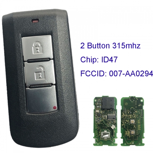MK210074 Original 2 Button 315mhz Smart Remote Key Control for N-issan Dayz Roox 2014 2015 2016 Chip ID47/ NCF2951X /HITAG 3 FCCID 007-AA0294