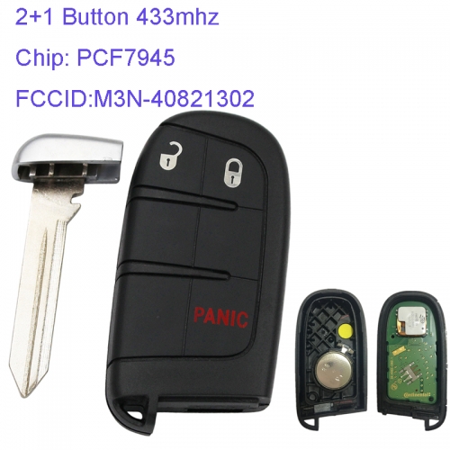 MK310034 Original 2+1 Button 434MHZ Smart Remote Key for DODGE Durango Journey 2011-2017 M3N-40821302 PCF7945 Chip Remote Car Key