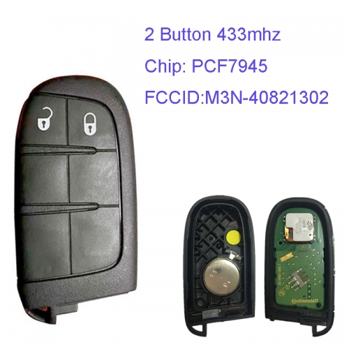 MK300032 Original 2 Button 433mhz Smart Remote Key for Jeep PCF7945  M3N-40821302 Auto Car Key Fob