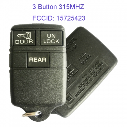 MK290007 Original 3 Button 315MHZ Remote Key Control for GMC 15725423 Remote Car Key Fob Keyless Entry