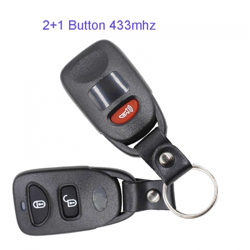 MK140017 2+1 Button 433mhz Remote Control for H-yundai Tucson Elantra Car Key Fob