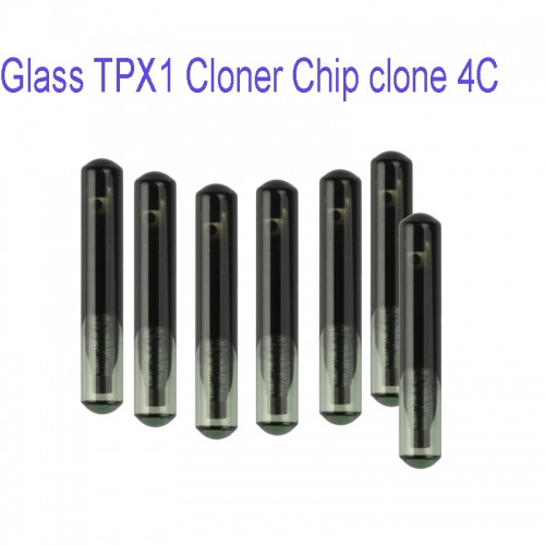 FC300051 Glass TPX1 Cloner Chip clone 4C Transponder for JMA Car Key Chip Replacement
