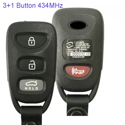 MK130102 3+1 Button 434MHz Remote Car Key for KIA Remote Key Fob Auto Car Key Replacement