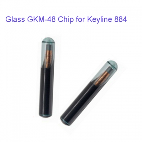 FC300066 Glass GKM-48 Chip Transponder for Keyline 884 device Car Key Chip Replacement Just copy ten times
