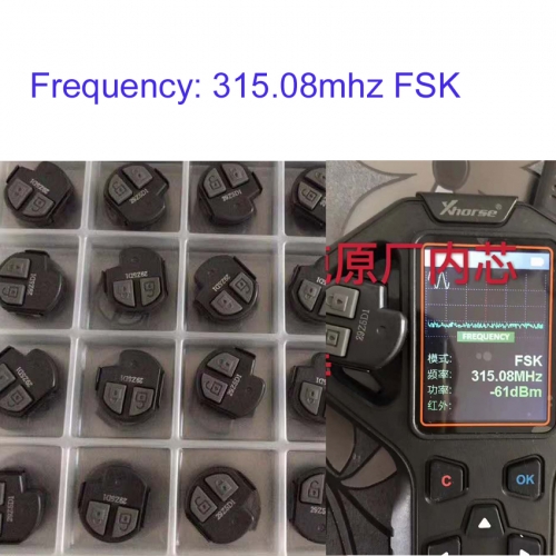 MK370012 Original 2 Button  315FSK Remote Control Chip for S-uzuki Jimmy Auto Car Key 2004DJ1617