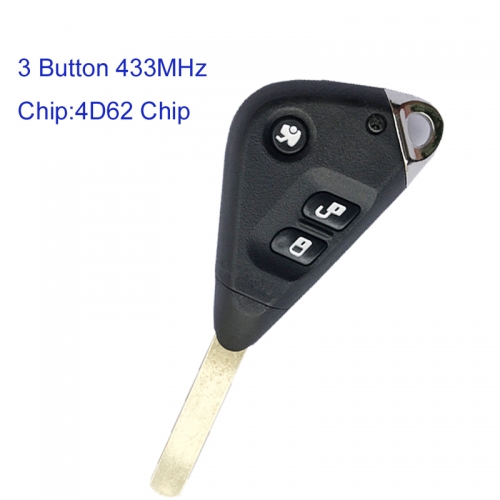 MK450004 3 Button 433MHz Key Remote Control for Subaru PN:6257497AG153 Forester  Impreza Liberty Outback 2004-2009 Before 2009 Auto Car Key Fob with 4