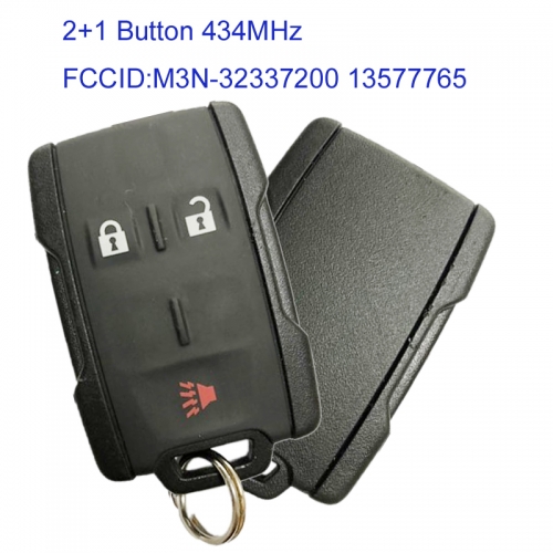 MK280049 2+1 Button 434MHz Keyless Smart Key for Chevrolet Car Key Fob Remote M3N-32337200 13577765