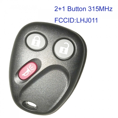 MK280038 2+1 Button 315MHz Remote Key for Chevrolet Equinox 2005-2006 LHJ011 Car Key Fob Remote