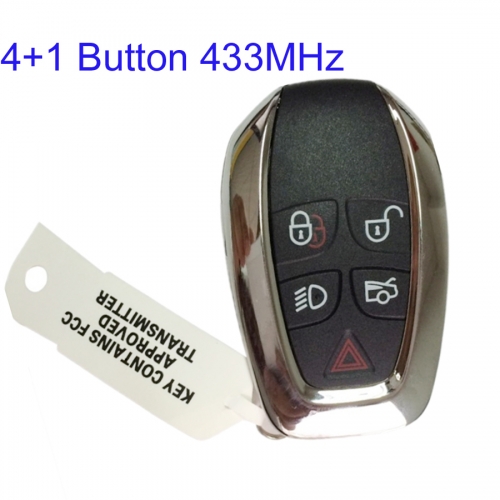 MK500008 4+1 Button 434MHz Smart Key for J-aguar Remote Key Fob Keyless Go Proximity