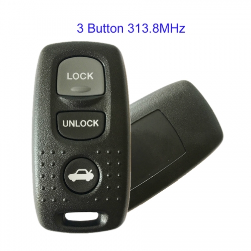 MK540042 3 Button 313.8MHz Remote Key Control for Mazda M6 Auto Car Key Fob