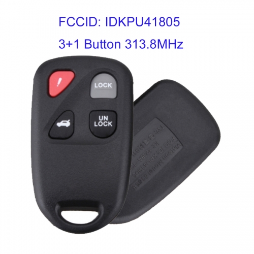 MK540039 3+1 Button 313.8MHz Remote Key Control for Mazda Auto Car Key Fob IDKPU41805