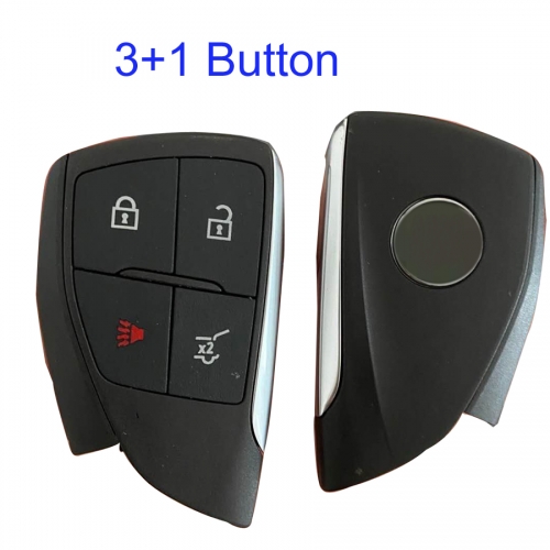 MK270030 3+1 Button 433mhz Smart Key for Buick Auto Car Key Fob Remote Control Key With ID49 Chip PN HUFGM2718