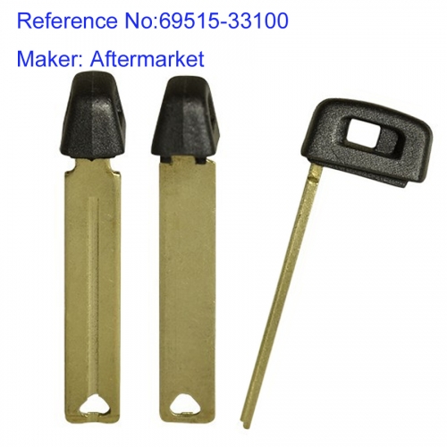 FS190008 Emergency Insert Key Blade Blades for T-oyota Auto Car Key Blade 69515-33100