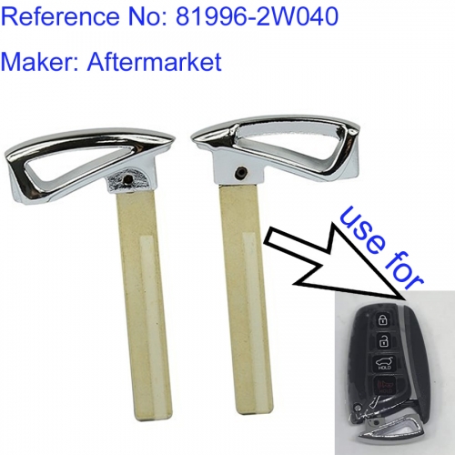 FS140018  Emergency Insert Key Blade Blades for H-yundai Auto Car Key Blade 81996-2W040