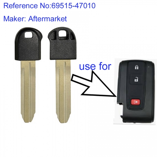 FS190009 Emergency Insert Key Blade Blades for T-oyota Prius Auto Car Key Blade 69515-47010