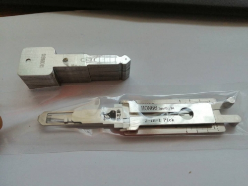 KT00011 Lishi HON66 2 in 1 lock Pick and Decoder for H-ONDA Locksmith Tool