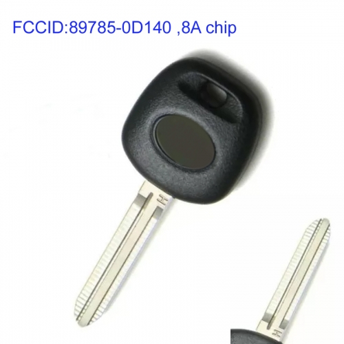 MK190220 Original Head Key Remote Control Fob for T-oyota  YARiS L 89785-0D140 Auto Car Key Fob with 8A chip