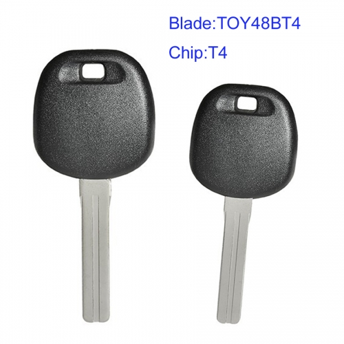MK490051 Transponder Key Head Key for L-exus Auto Car Key Replacement with TOY48BT4 Blade and T4 Chip