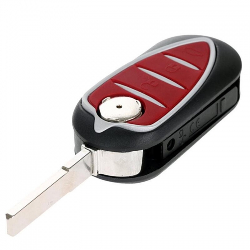 FS440010  3 Buttons Remote Car Key Shell Case Fit For Alfa Romeo Mito Giulietta 159 GTA Folding Flip Replacement