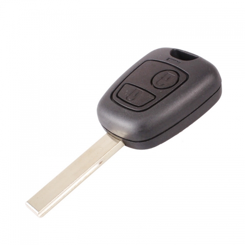 FS250006 2 Button Head Key Cover Case Fit For C-itroen C2 C3 C4 Remote Key Cover Replacement HU83