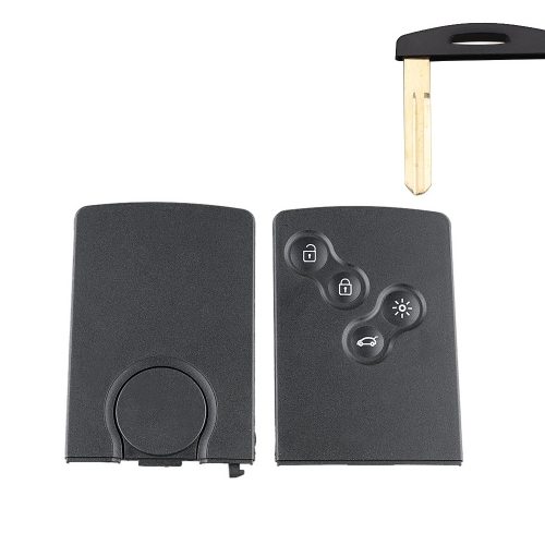 FS230008 4 Button Remote Key Shell Cover Case  for R-enault Corio Auto Car Key Cover Replacement