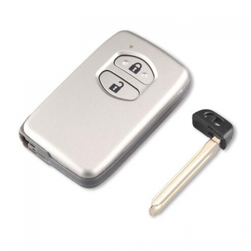 FS190041 2 Button Smart  Key Cover Shell Case for T-oyota Reiz Smart Key Auto Car Key Replacement