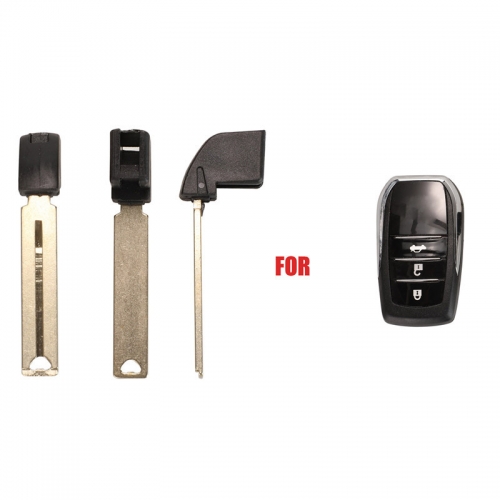 FS190025 Blade Key Insert Key Blades  for T-oyota Smart Key Auto Car Key Replacement
