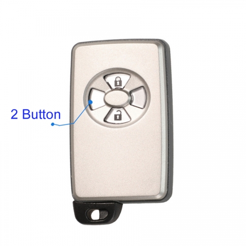 FS190043 2 Button Smart  Key Cover Shell Case for T-oyota  Smart Key Auto Car Key Replacement