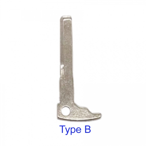 FS100020 Emergency Key Blade Blades for Mercedes Benz 2010-2019 Auto Car Key Blade Type B