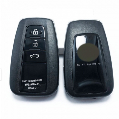 FS190031 3 Button Smart  Key Cover Shell Case for T-oyota  Camry Smart Key Auto Car Key Replacement