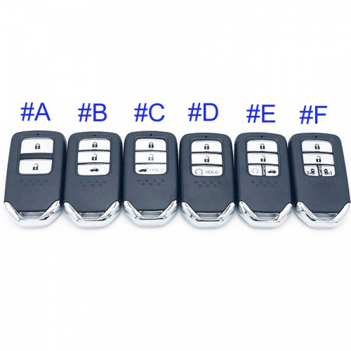 FS180019 Remote Chip Shell Case Cover  for H-onda Fit  Civic Auto Car Key Replacement without chip No pcb