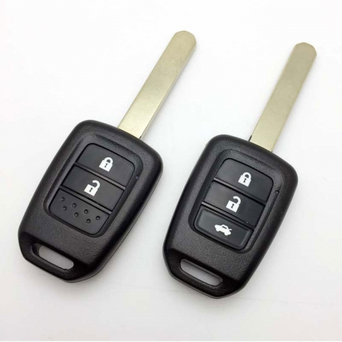 FS180022 2/ 3 Button Remote Key Shell  Head Key Case Cover  for H-onda Auto Car Key Replacement without chip No pcb