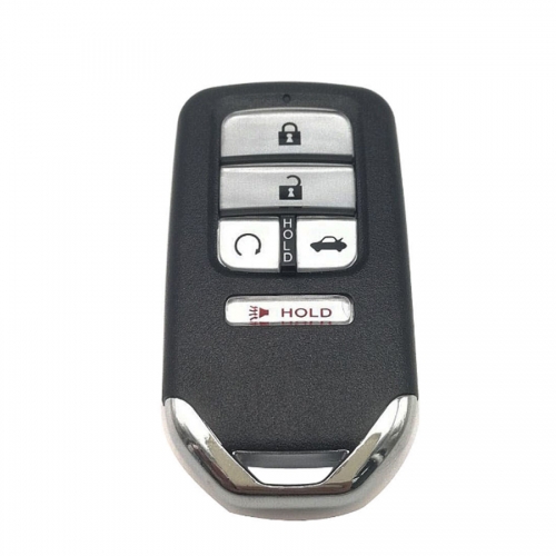 FS180027 4+1 Button Smart Key Remote Key Shell Cover for H-onda Auto Car Key with Blade Replacement